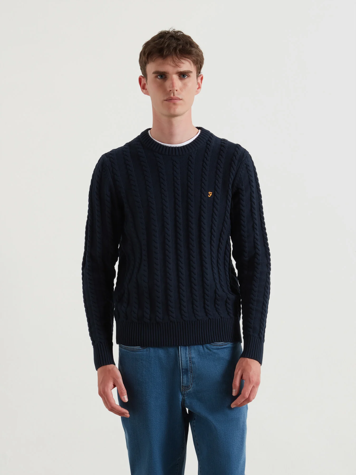 KNIGHT CABLE SWEATER