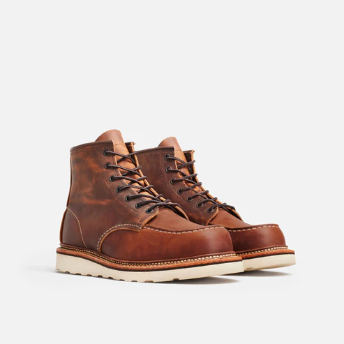 Classic Moc Toe Copper Rough & Tough Red Wing - Vêtement mode Mix et Tendances - chaussure Homme