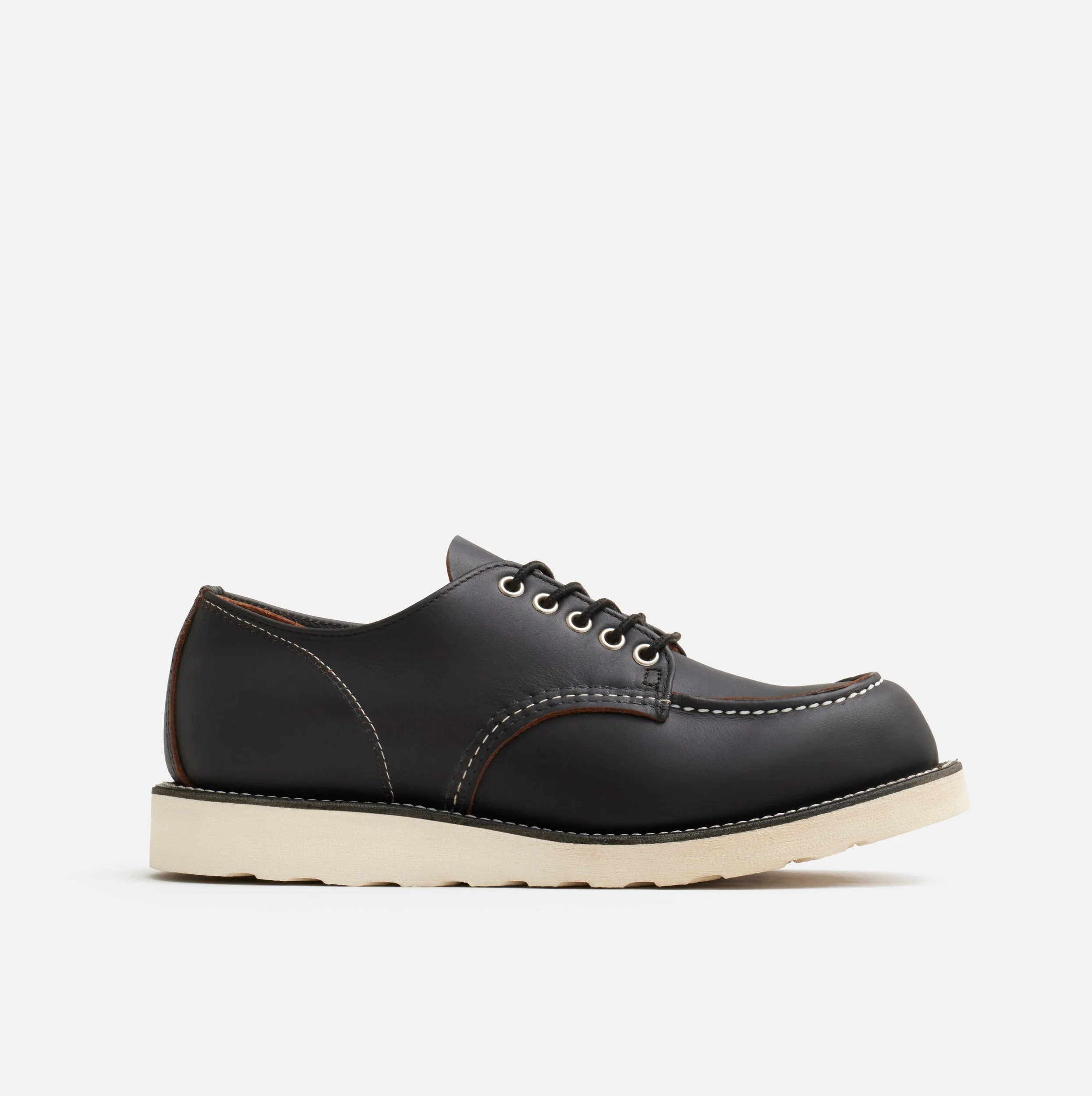 Moc Toe Oxford Black Prairie