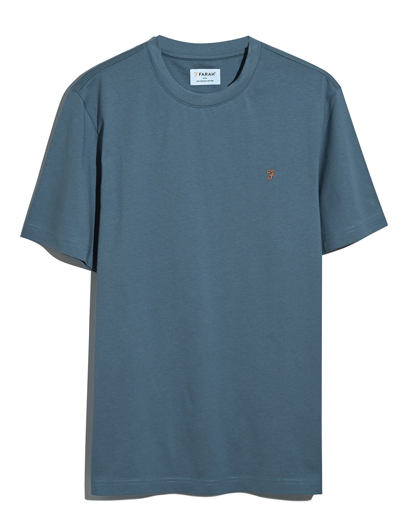 DANNY REG SS TEE - Farah - 413 chalk blue Farah - Vêtement mode Mix et Tendances - homme Tee-shirt
