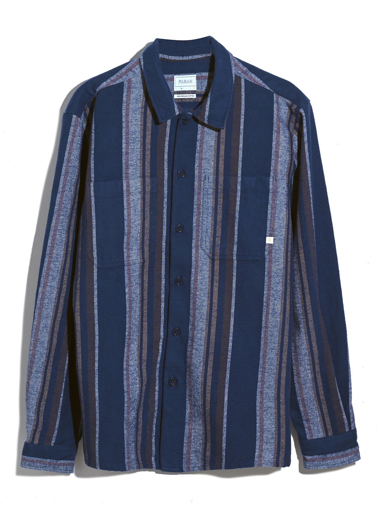 Joshua Ls Stripe - Farah - 996 Yale Farah - Vêtement mode Mix et Tendances - homme Chemise - Polo