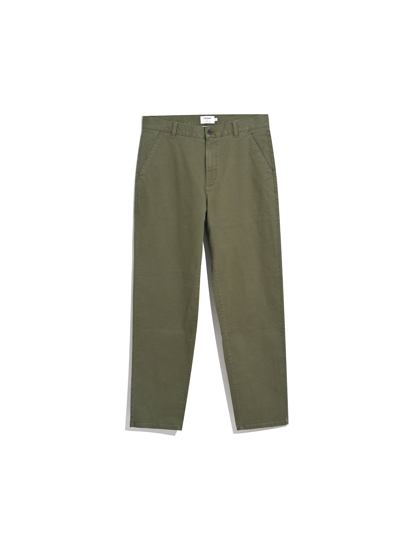 Elm Str Twill Chino - Farah - 390 Olive Green Farah - Vêtement mode Mix et Tendances - homme Pantalon