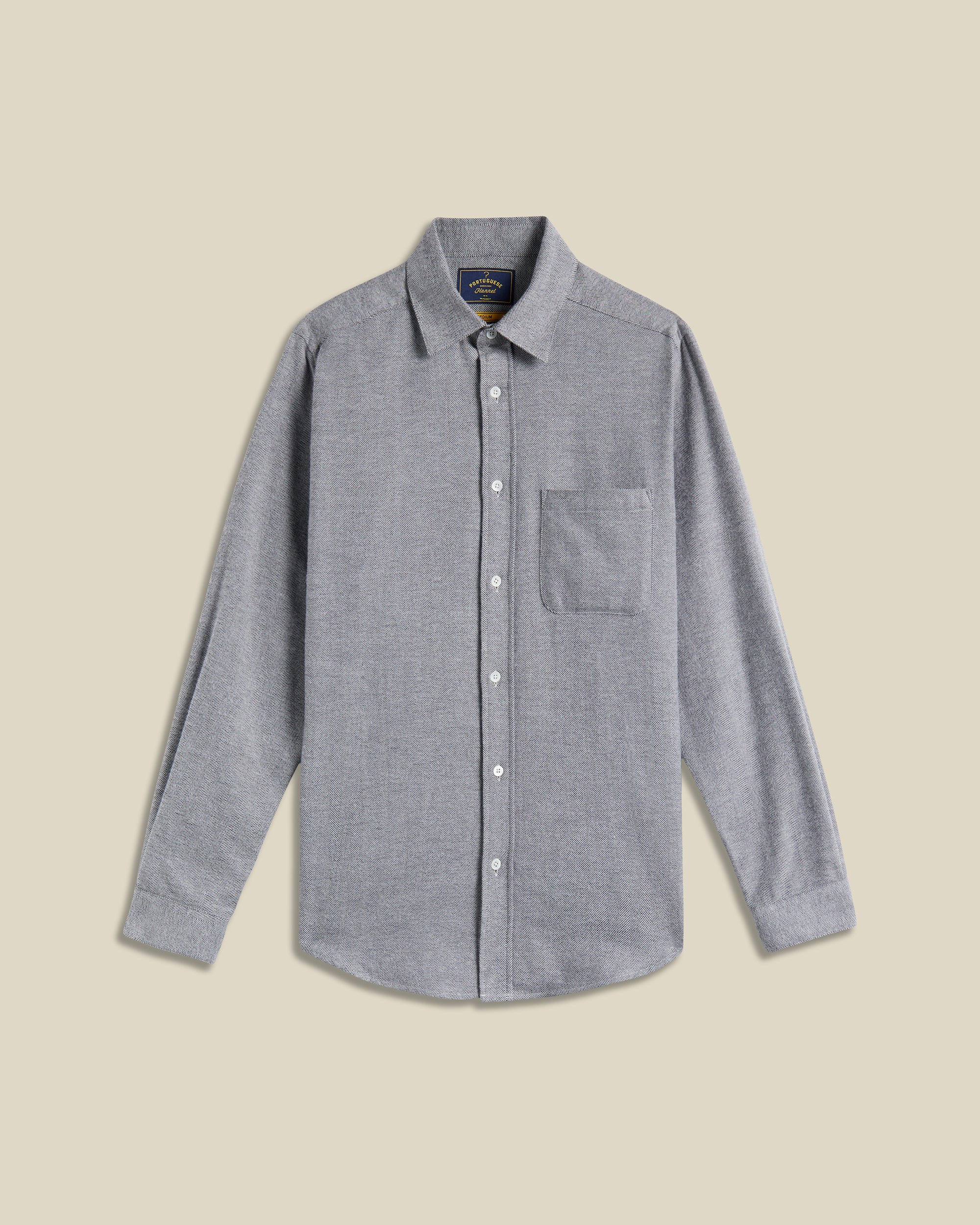 Espiga - Portuguese Flannel  - Grey Portuguese Flannel - Vêtement mode Mix et Tendances - homme Chemise - Polo