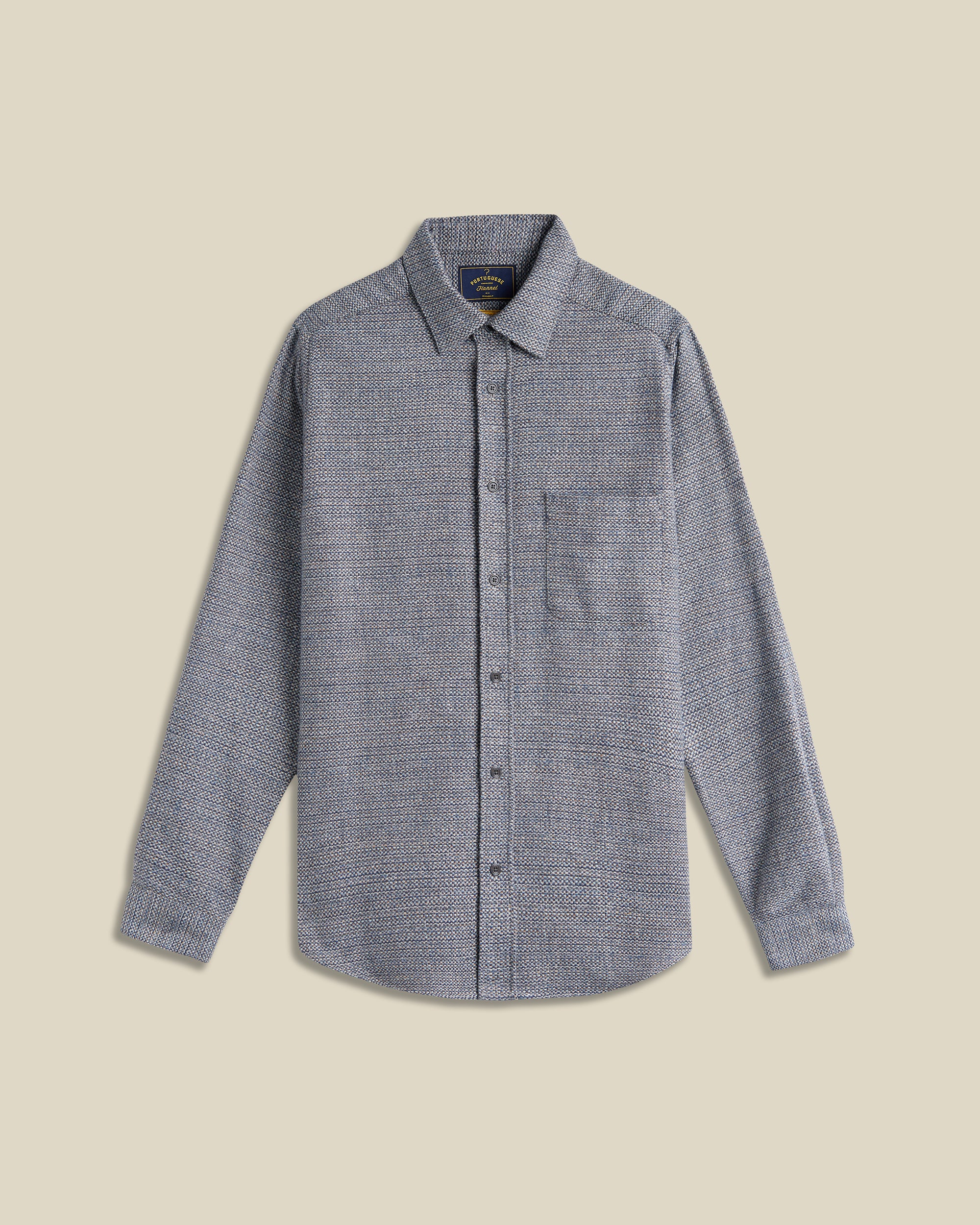 Magson - Portuguese Flannel  - Blue Portuguese Flannel - Vêtement mode Mix et Tendances - homme Chemise - Polo