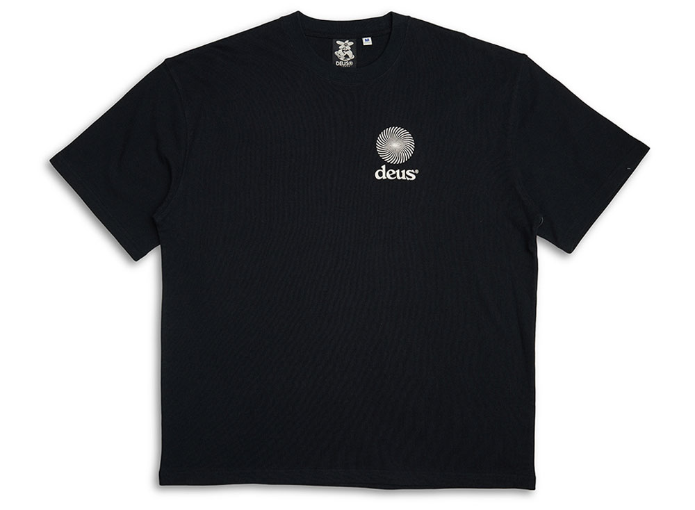 Strata Tee - Deus Ex Machina - Black Deus Ex Machina - Vêtement mode Mix et Tendances en soldes