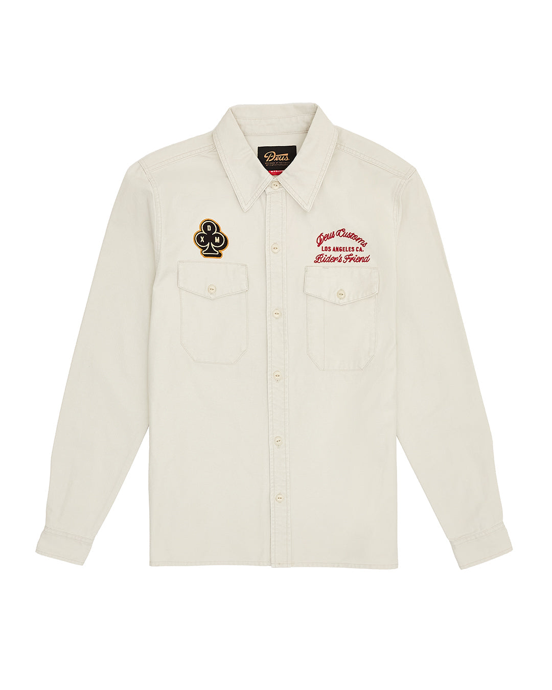 Picklock Shirt - Deus Ex Machina - Natural Deus Ex Machina - Vêtement mode Mix et Tendances - homme Chemise - Polo