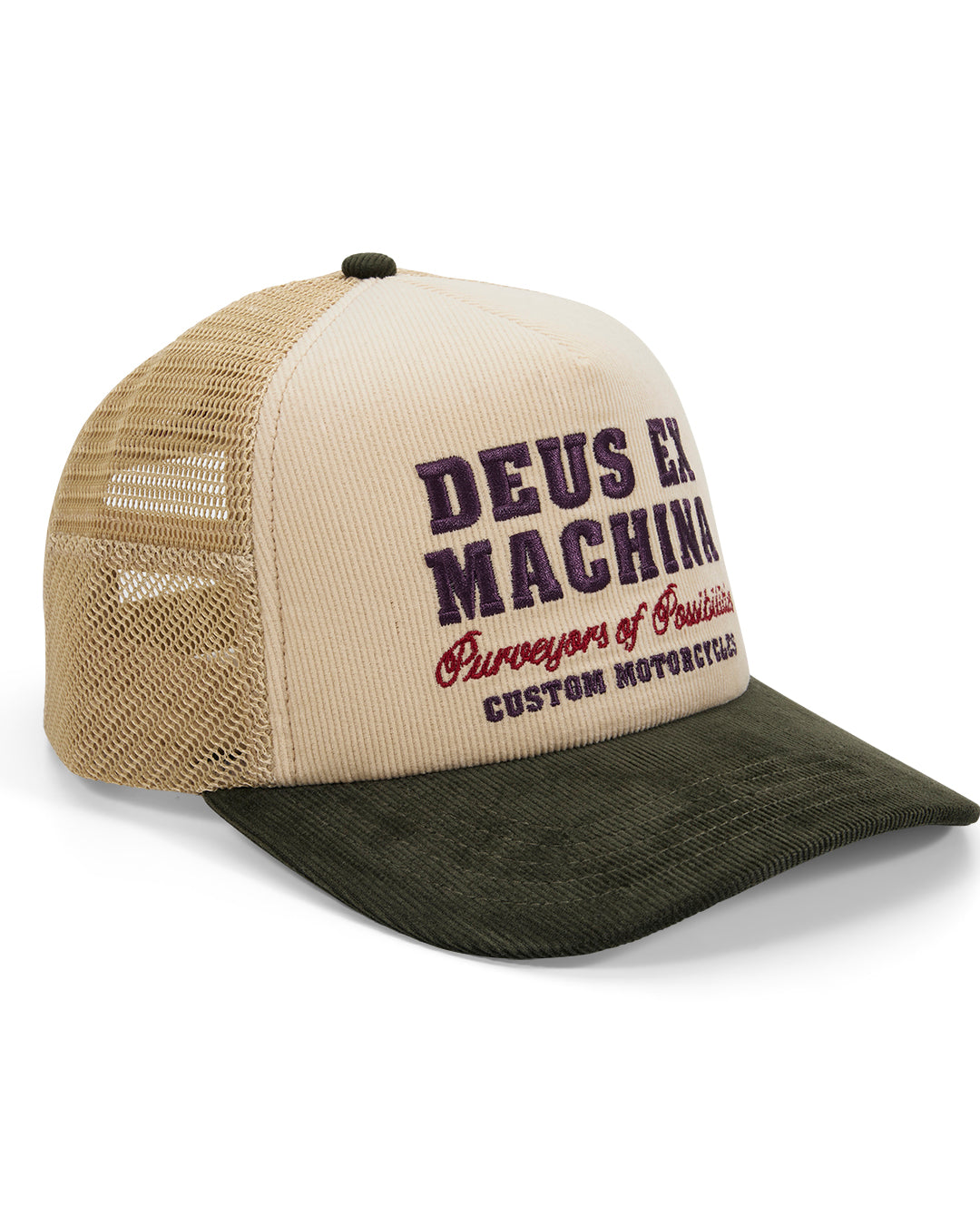 Gumshoe Cord Trucker - Deus Ex Machina - Potting Brown Deus Ex Machina - Vêtement mode Mix et Tendances - accessoire Casquette