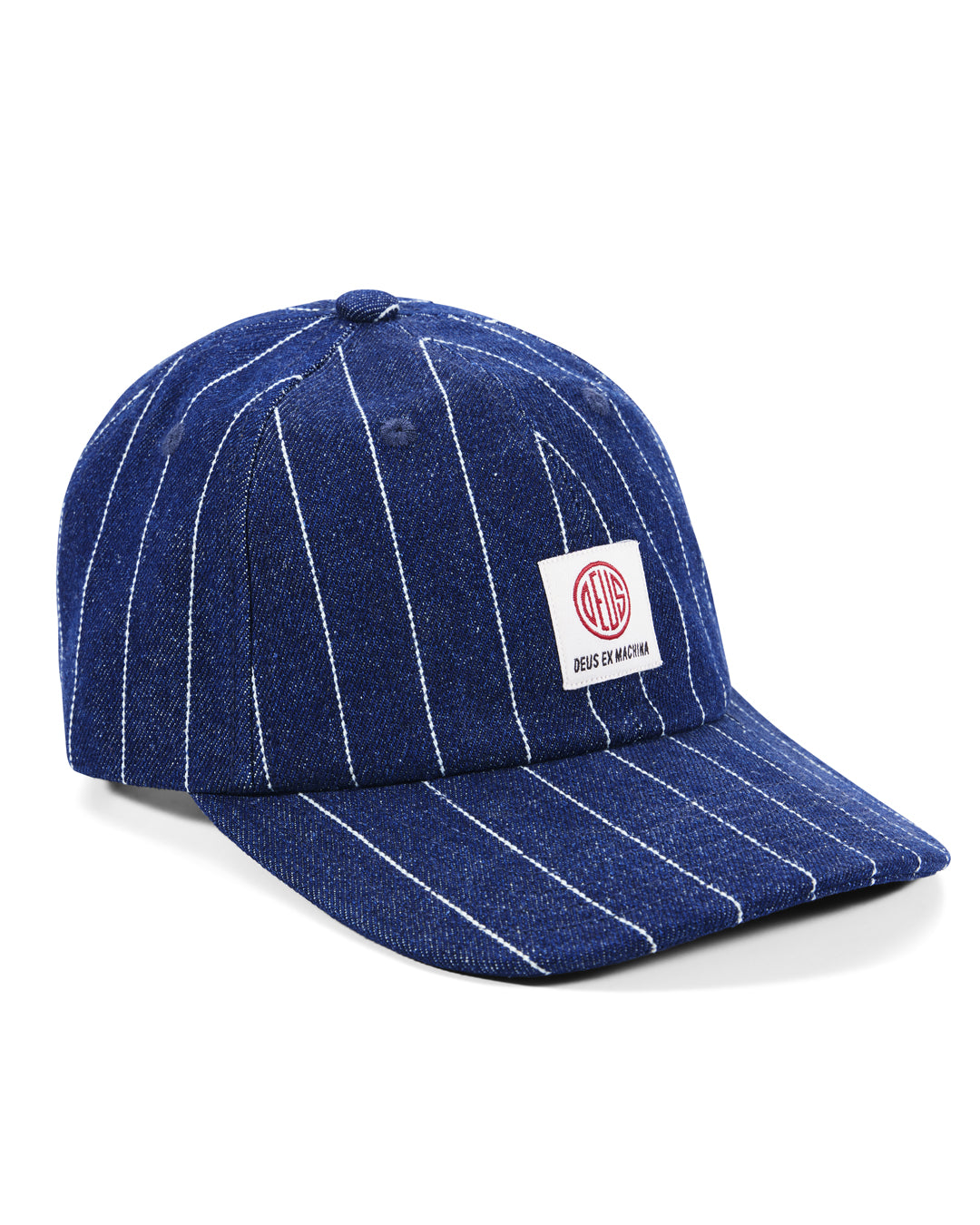 Dallas Stripe Cap - Deus Ex Machina - Indigo Deus Ex Machina - Vêtement mode Mix et Tendances - accessoire Casquette