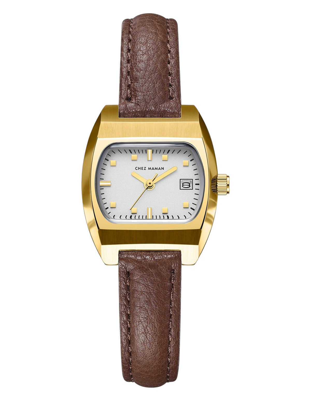 La Mini Magnum Gold Cream - Chez Maman - Brown Chez Maman - Vêtement mode Mix et Tendances - accessoire Gant Et Bonnet