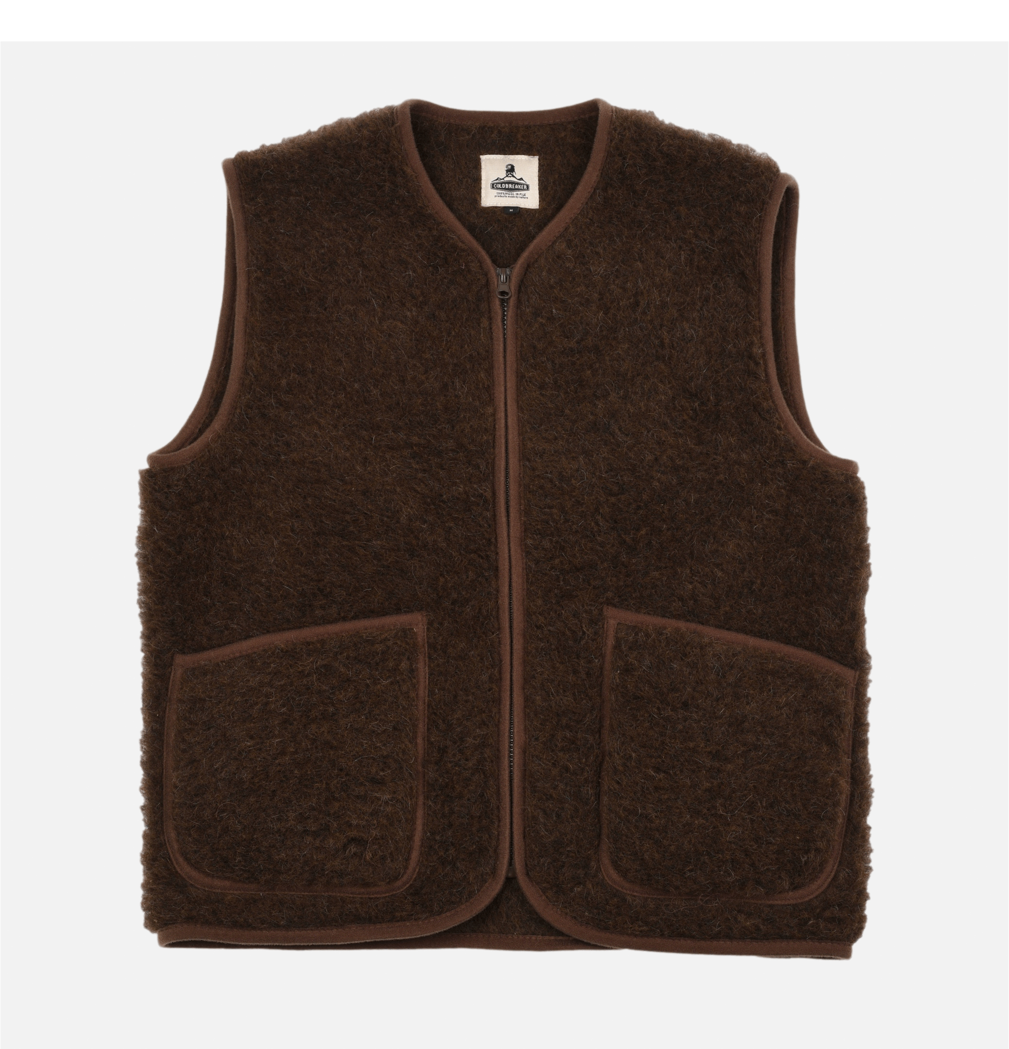 Vest Pepitko - Coldbreaker - DarkBrown string - Vêtement mode Mix et Tendances - homme Veste