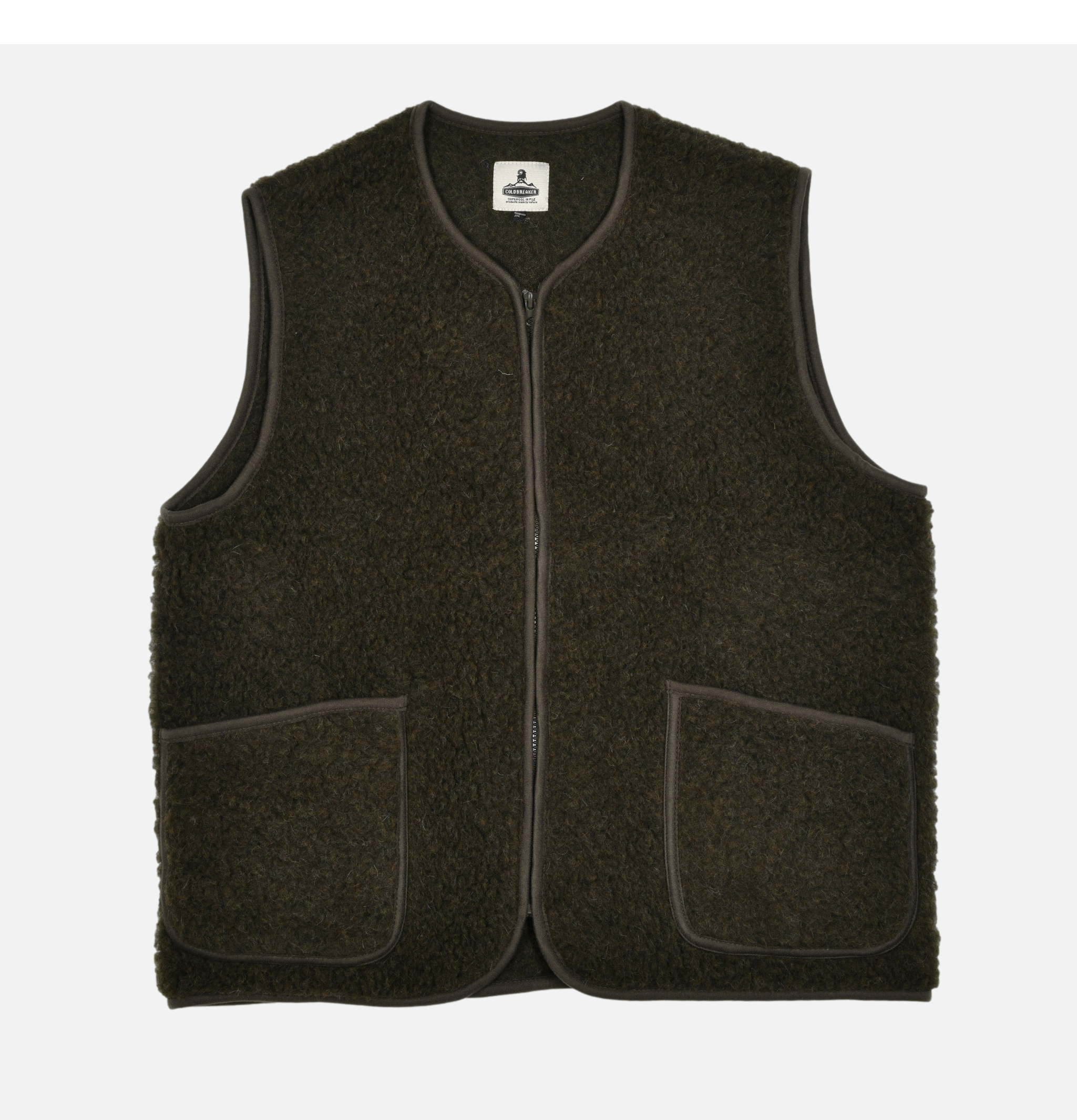 Vest Pepitko - Coldbreaker - Khaki string - Vêtement mode Mix et Tendances - homme Veste