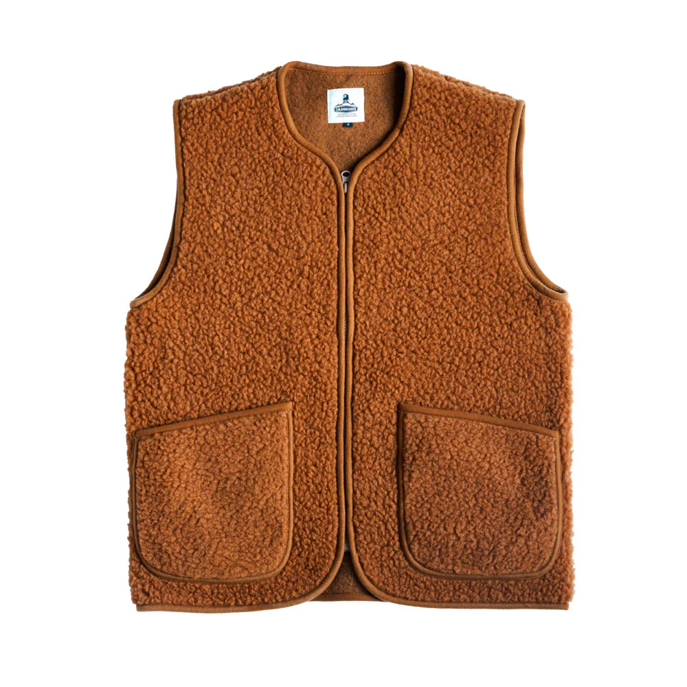 Vest Pepitko - Coldbreaker - Camel string - Vêtement mode Mix et Tendances - homme Veste