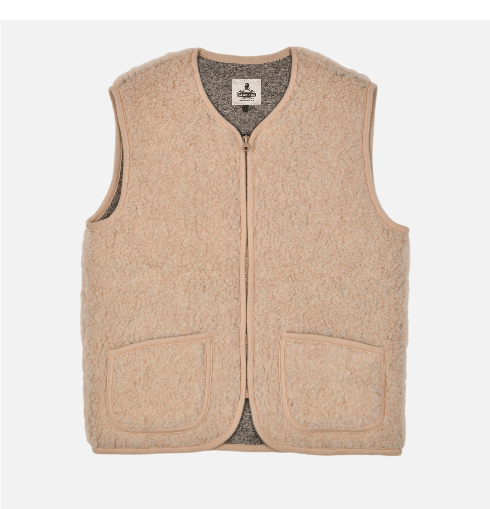 Vest Pepitko Ultralight - Coldbreaker - Sand Brown string - Vêtement mode Mix et Tendances - femme Veste